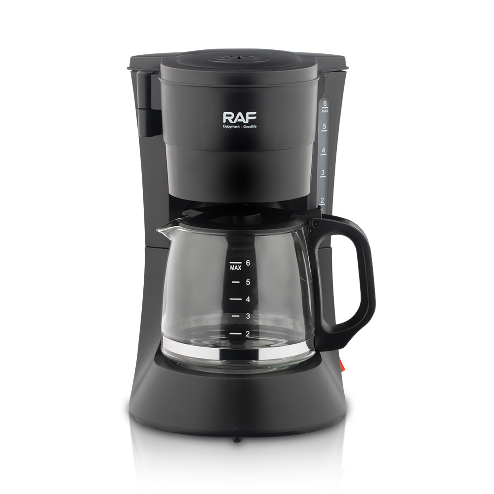 Coffee Tea Espresso Machines - เครื่องชงกาแฟไฟฟ้าแบบดริปอัตโนมัติ 600 วัตต์ แบบอเมริกัน ความจุ 600