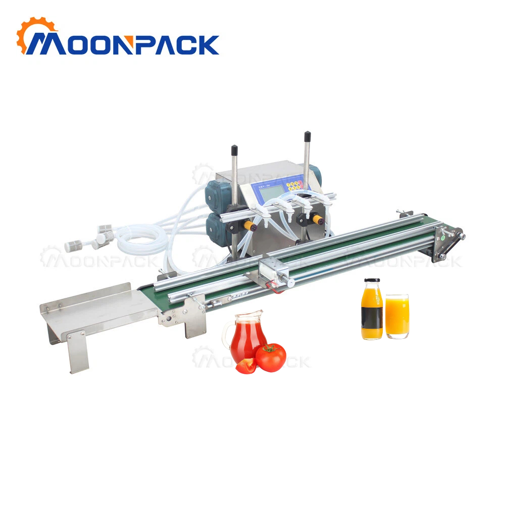 Juice Tea Coffee - เครื่องบรรจุ Moonpack MP-4H1200 กึ่งอัตโนมัติ สำหรับเครื่องดื่ม ชาเขียว