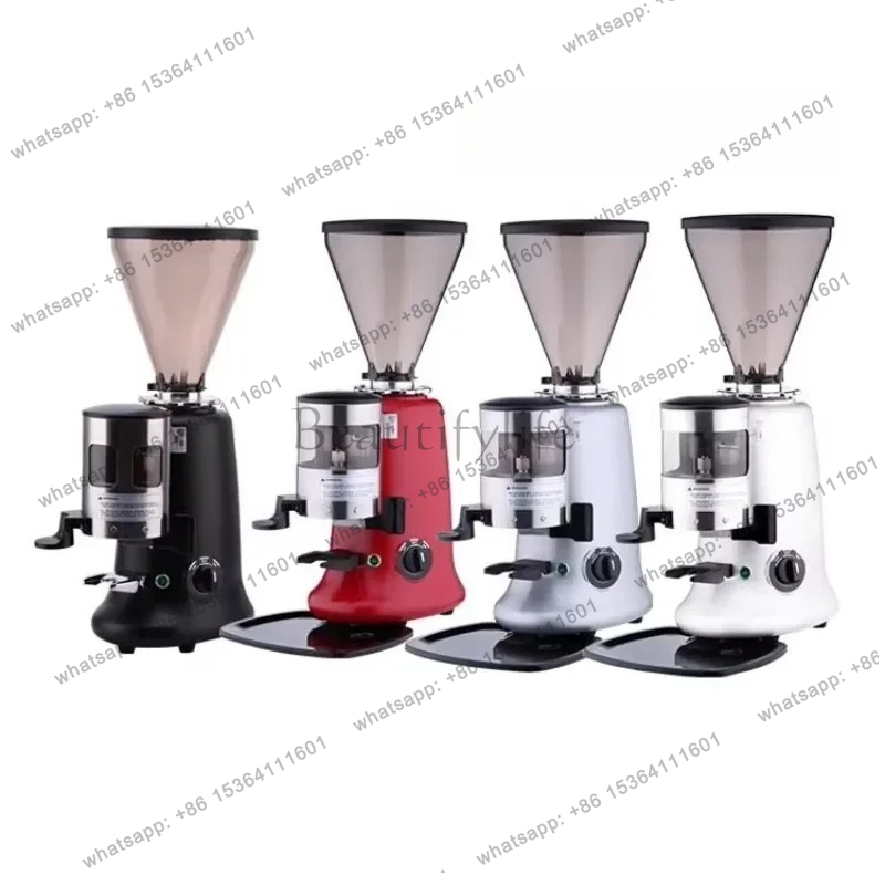 Coffee Tea Espresso Machines - เครื่องบดกาแฟแบบแบนสำหรับใช้ในเชิงพาณิชย์ เครื่องบดเมล็ดกาแฟไฟฟ้าระดับมืออาชีพ แบบ Burr สำหรับบดกาแฟ ชา