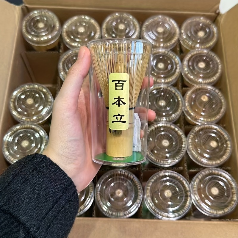 Matcha Whisk Set - ชุดตะกร้อมัทฉะแบบดั้งเดิม 25 ชิ้น จำเป็นสำหรับพิธีชงชาญี่ปุ่น แปรงผสมมัทฉะ อุปกรณ์ผสม