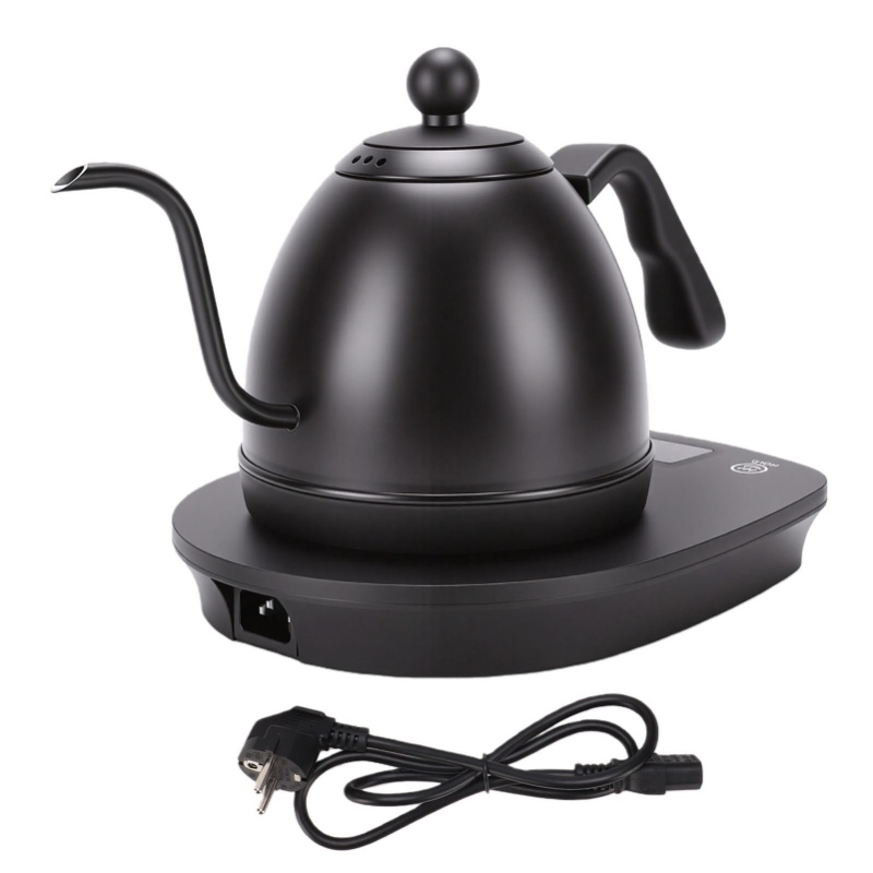 Pour Over Kettle - กาต้มน้ำไฟฟ้าแบบคอห่าน 1000 วัตต์ ความจุ 600 มล.