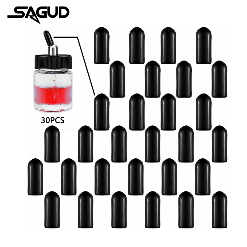 Pour Over Kettle - Sagud 30/50/100ชิ้นฝาปิดขวด Airbrush Airbrush caps Airbrush