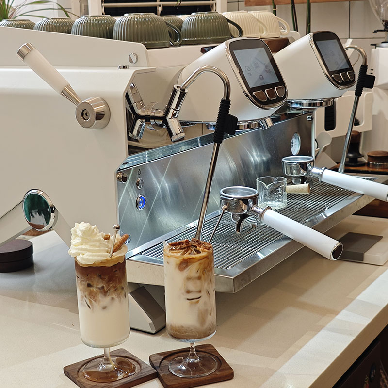 เครื่องชงกาแฟเอสเพรสโซแบบกึ่งอ - Coffee Tea Espresso Machines บทวิจารณ์และราคา