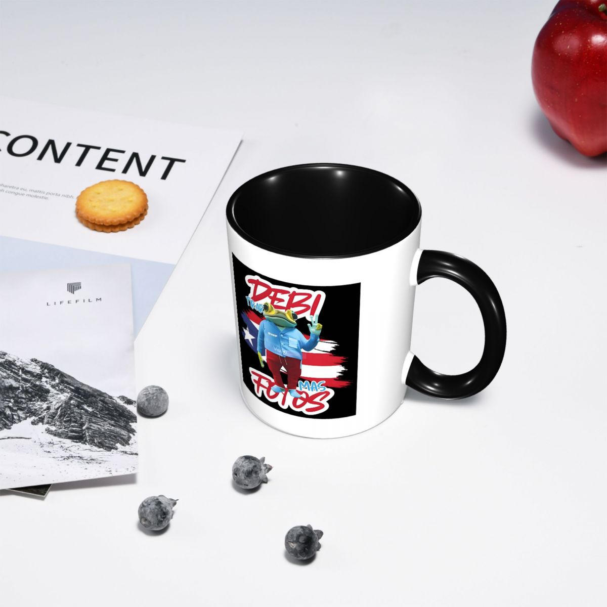 แก้วมัคเซรามิคตลกๆ ลาย Bad Bun - Coffee Tea Cup Foto บทวิจารณ์และราคา