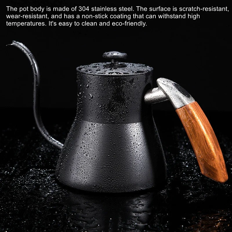 กาต้มน้ำสแตนเลส 304 แบบคอห่าน  - Pour Over Kettle บทวิจารณ์และราคา
