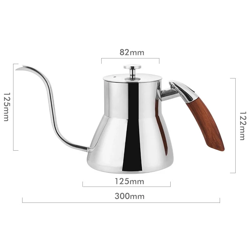 กาต้มน้ำสแตนเลส 304 แบบคอห่าน  - Pour Over Kettle บทวิจารณ์และราคา
