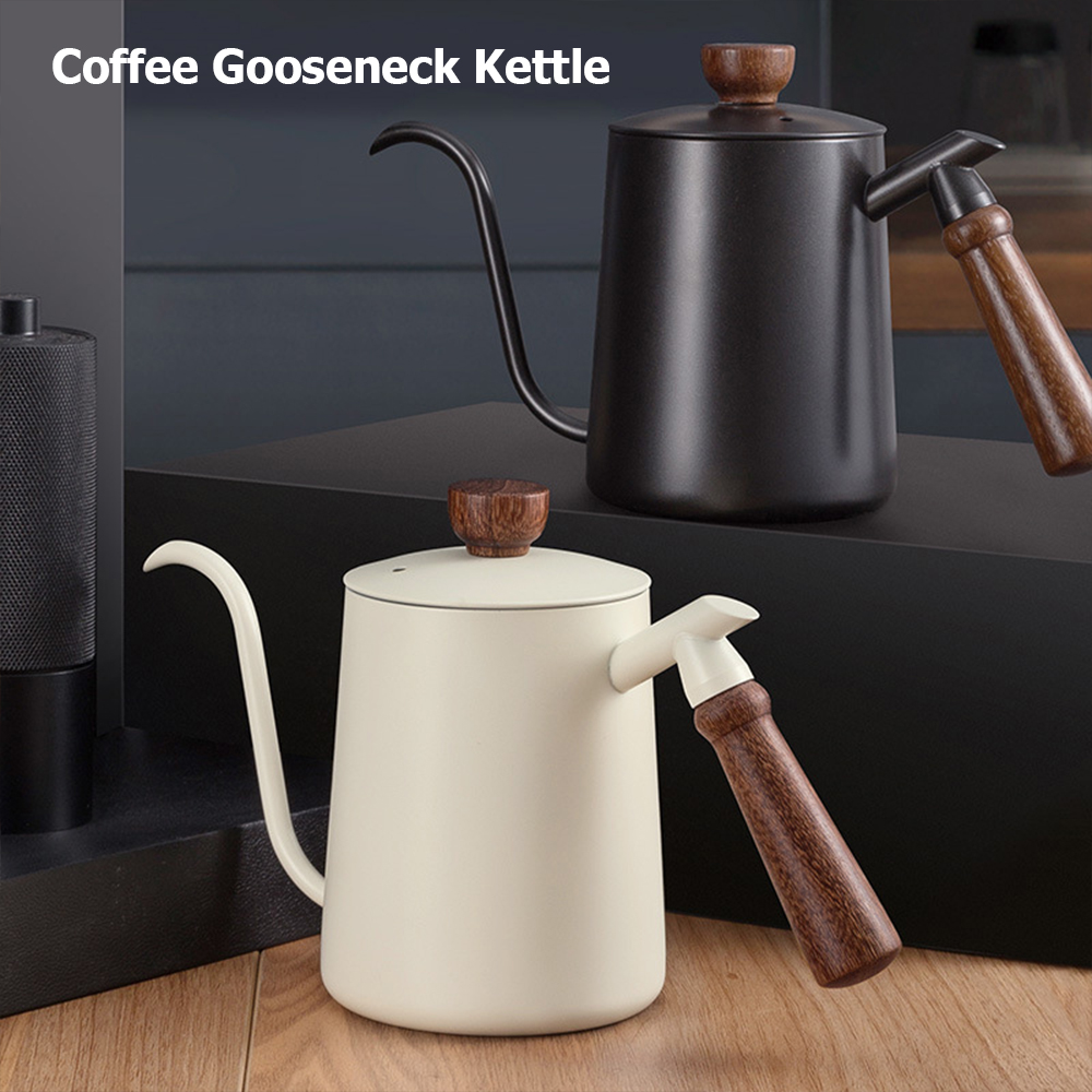 กาต้มน้ําคอห่านกาแฟสแตนเลส 600 - Pour Over Kettle บทวิจารณ์และราคา