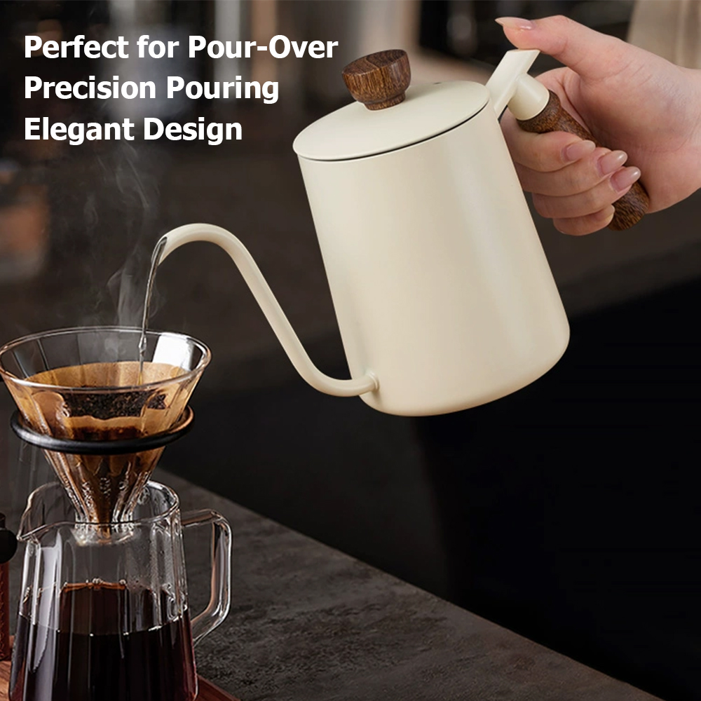กาต้มน้ําคอห่านกาแฟสแตนเลส 600 - Pour Over Kettle บทวิจารณ์และราคา