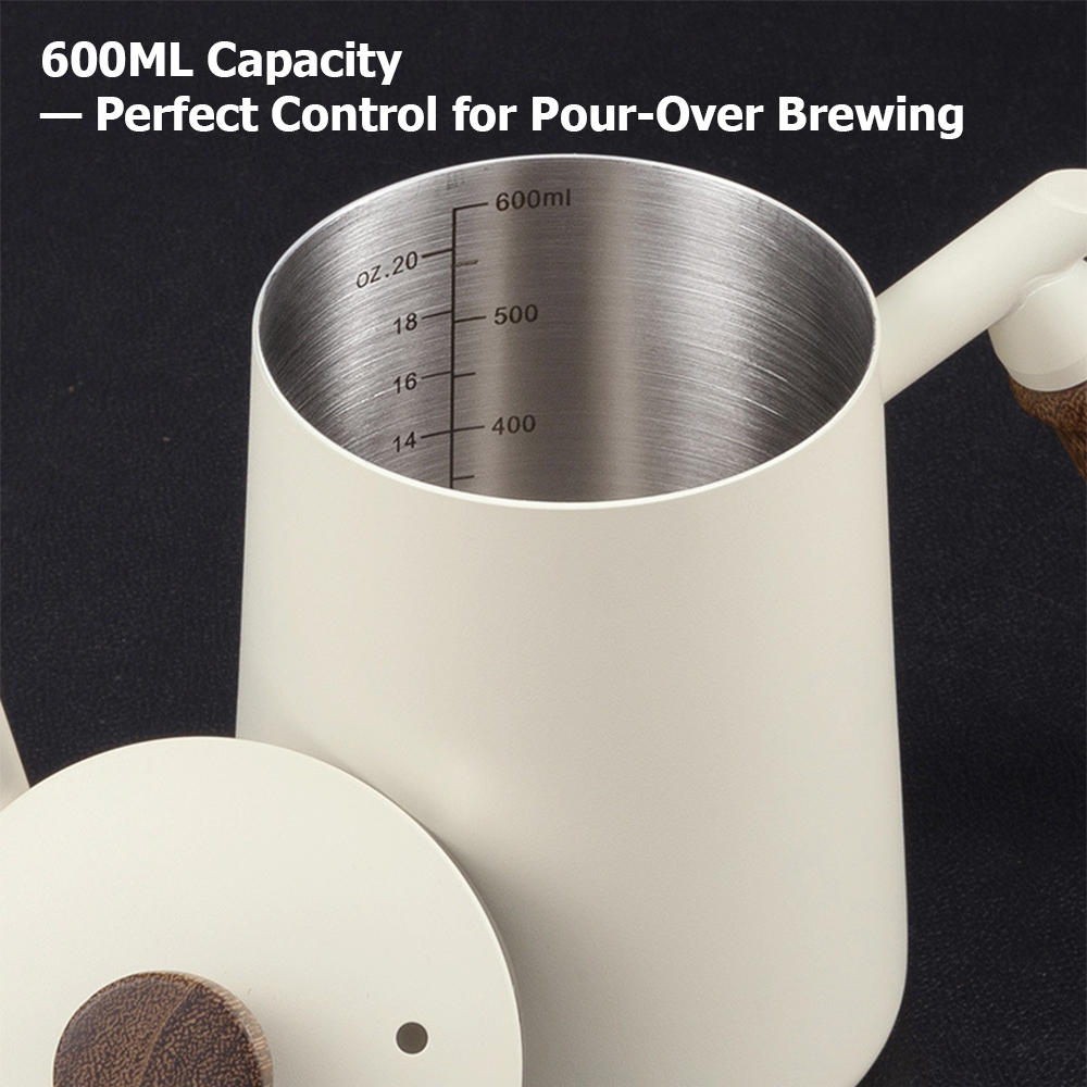กาต้มน้ําคอห่านกาแฟสแตนเลส 600 - Pour Over Kettle บทวิจารณ์และราคา