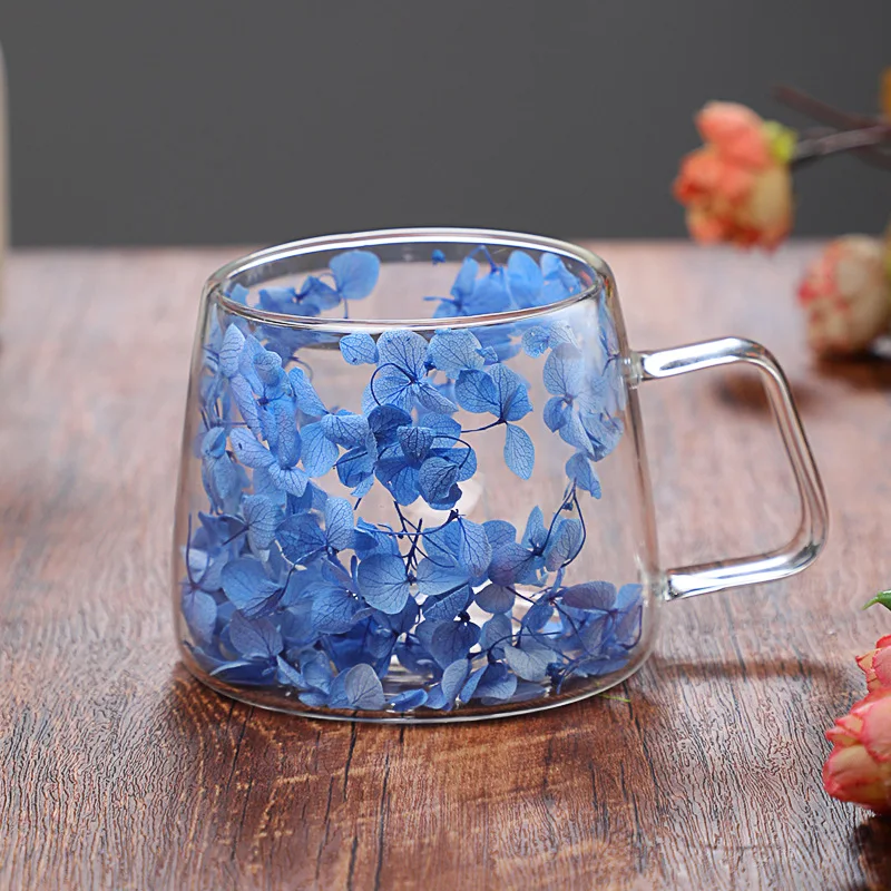 แก้วสองชั้นทรงหรูหรา ประดับดอก - Double Wall Mug บทวิจารณ์และราคา