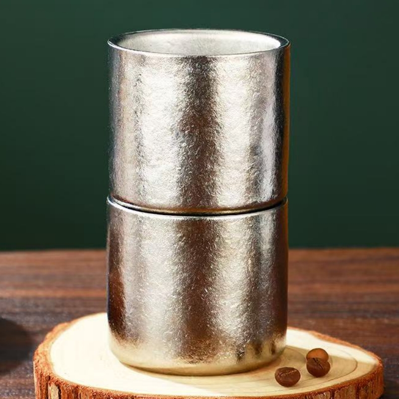 แก้วกาแฟไทเทเนียมแท้สองชั้นขนา - Double Wall Mug บทวิจารณ์และราคา