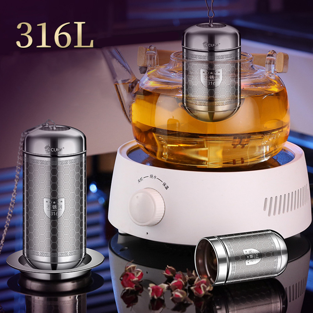 สแตนเลสสตีลชา Infuser ชาใบเครื - Coffee Tea Spices บทวิจารณ์และราคา