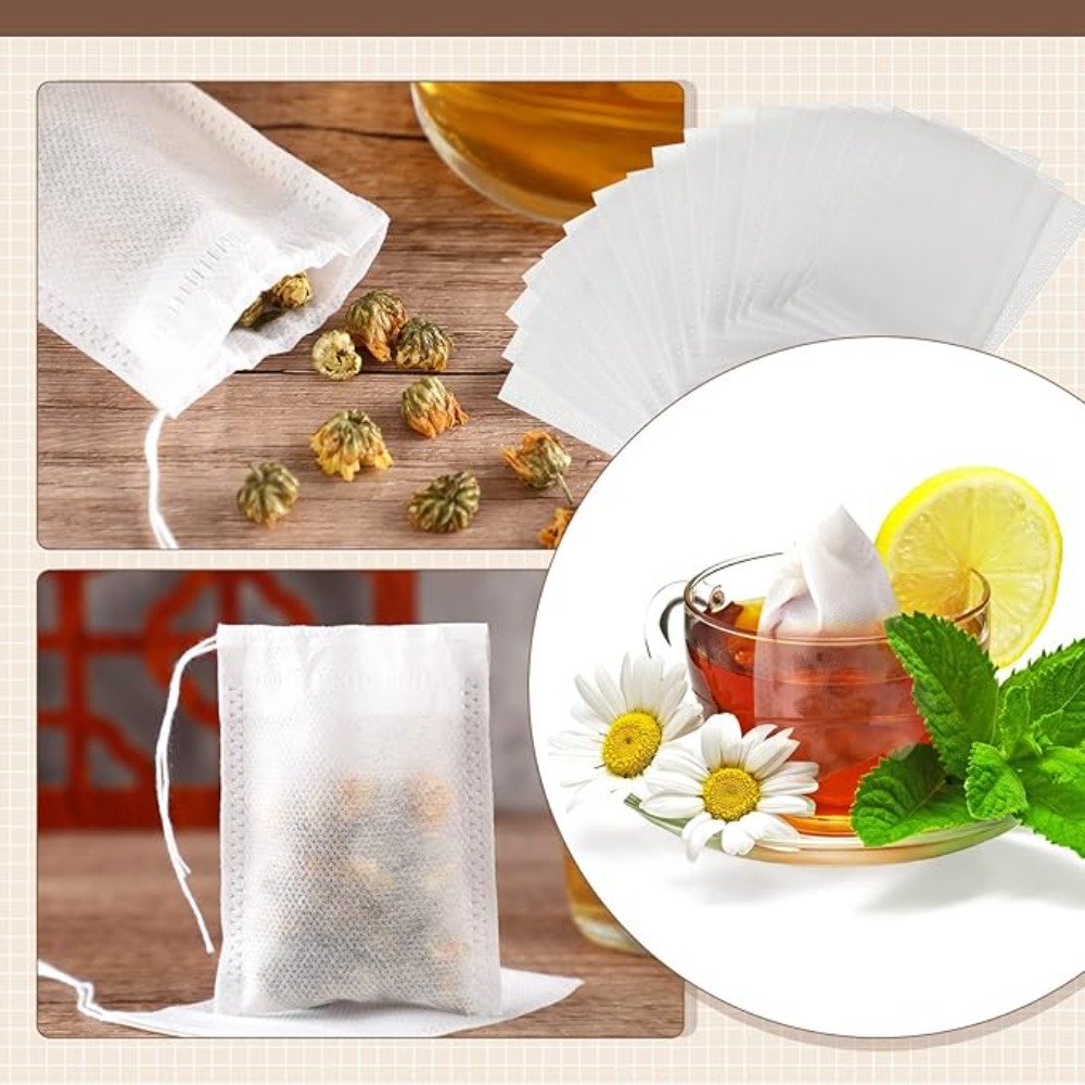 ถุงชาแบบใช้แล้วทิ้ง 100-3000 ช - Coffee Tea Spices บทวิจารณ์และราคา