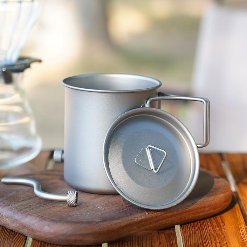 กาต้มน้ำกาแฟแบบพับได้ทำจากไทเท - Pour Over Kettle บทวิจารณ์และราคา