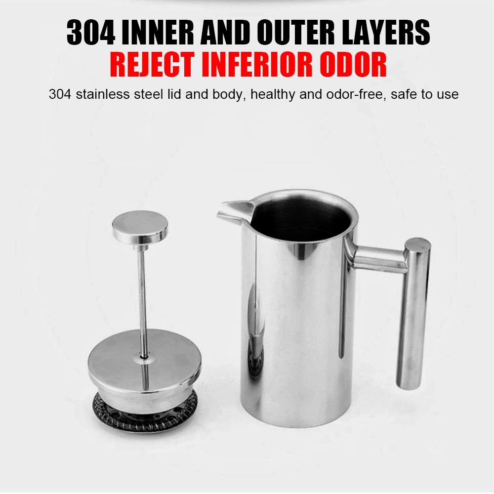 เครื่องชงกาแฟแบบกดฝรั่งเศสความ - Coffee Tea Press บทวิจารณ์และราคา