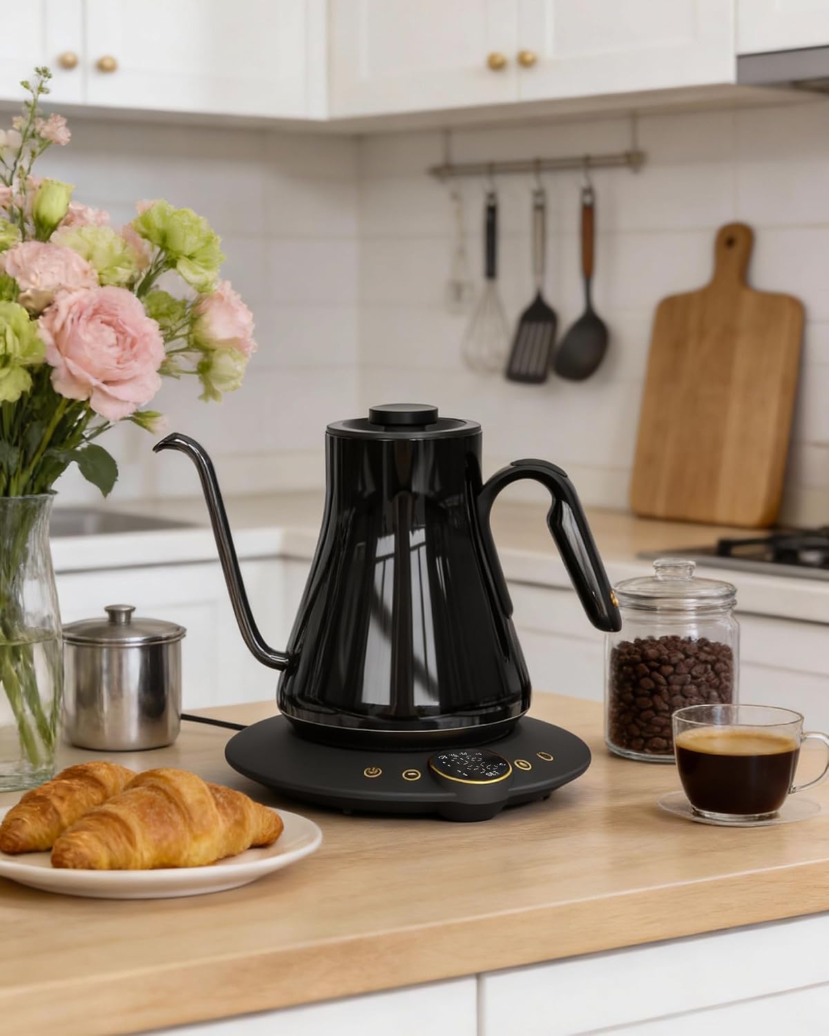 กาต้มน้ำไฟฟ้าแบบคอห่าน, ±1 ° ค - Pour Over Kettle บทวิจารณ์และราคา