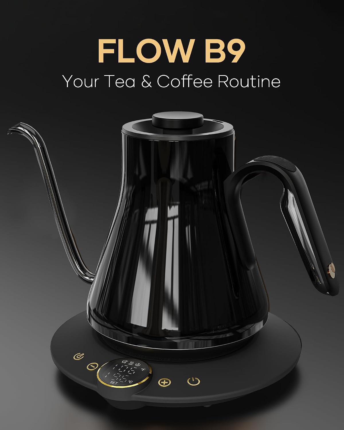 กาต้มน้ำไฟฟ้าแบบคอห่าน, ±1 ° ค - Pour Over Kettle บทวิจารณ์และราคา
