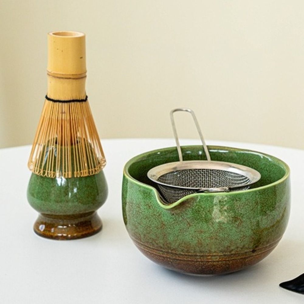 ชุดชาเขียวมัทฉะแบบญี่ปุ่น ชามม - Matcha Whisk Set บทวิจารณ์และราคา