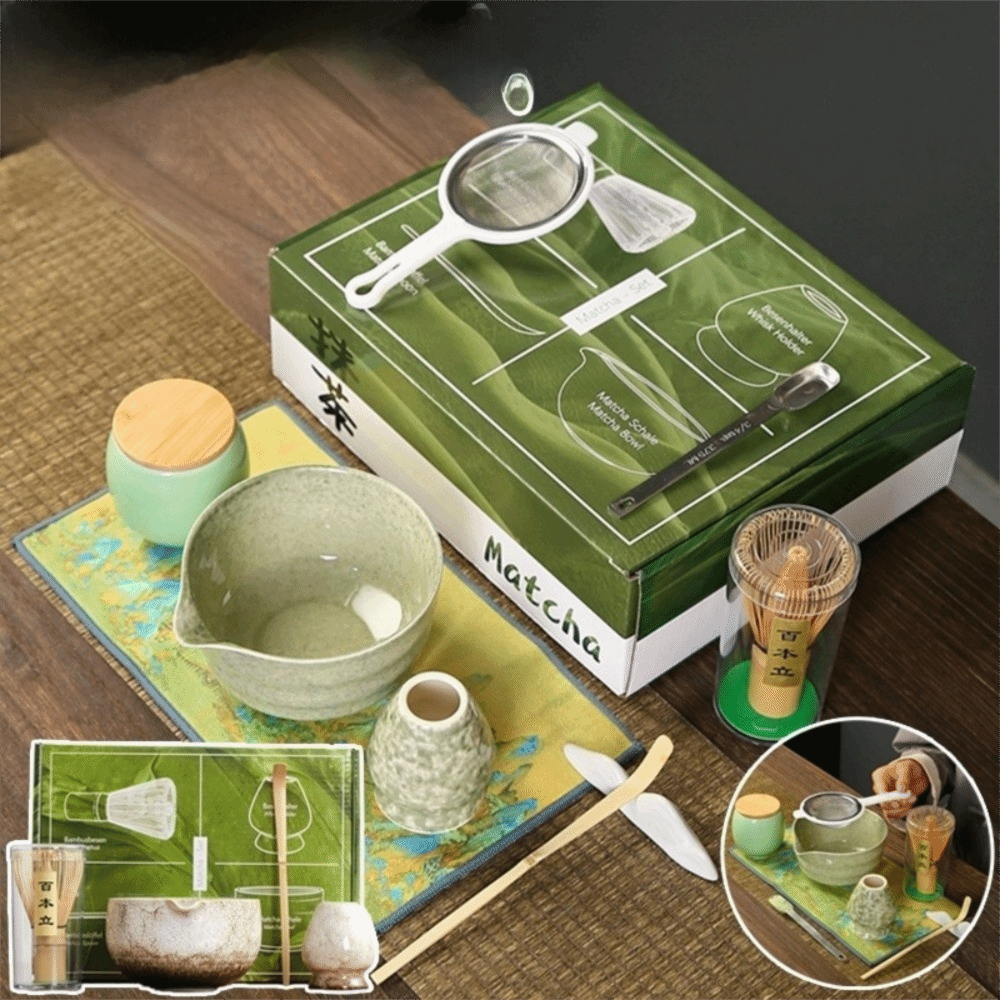ชุดชาเขียวมัทฉะแบบญี่ปุ่น ชามม - Matcha Whisk Set บทวิจารณ์และราคา
