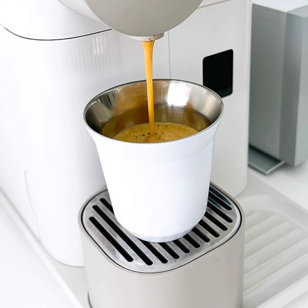 แก้วกาแฟสแตนเลสสุญญากาศ ผนังสอ - Double Wall Mug บทวิจารณ์และราคา