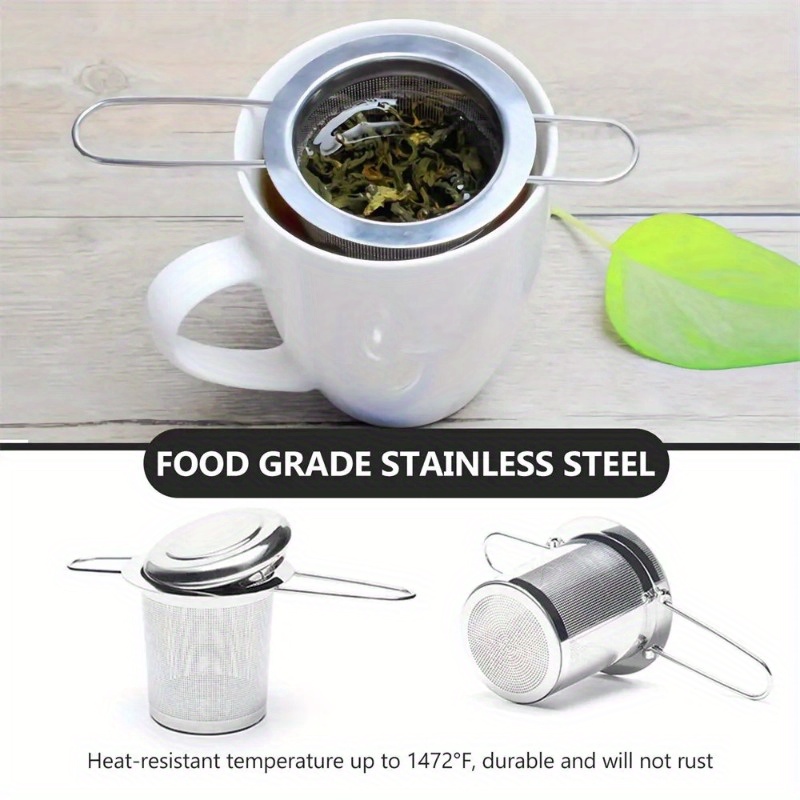 ที่กรองชาสแตนเลสพร้อมฝาปิด ใช้ - Coffee Tea Spices บทวิจารณ์และราคา