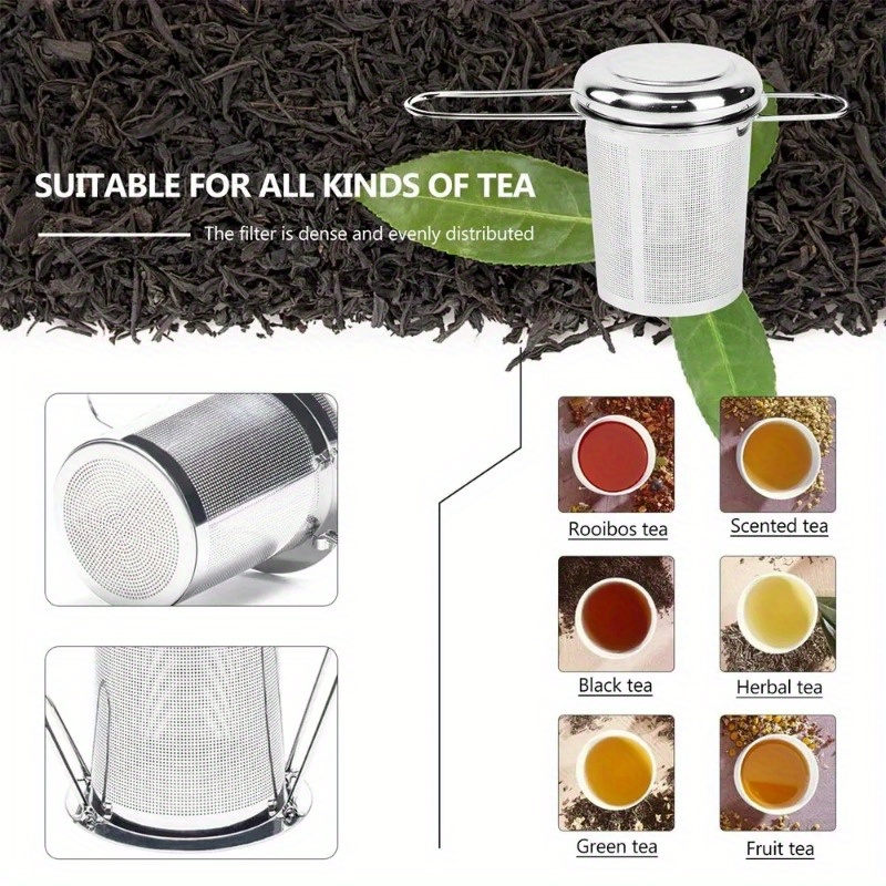 ที่กรองชาสแตนเลสพร้อมฝาปิด ใช้ - Coffee Tea Spices บทวิจารณ์และราคา