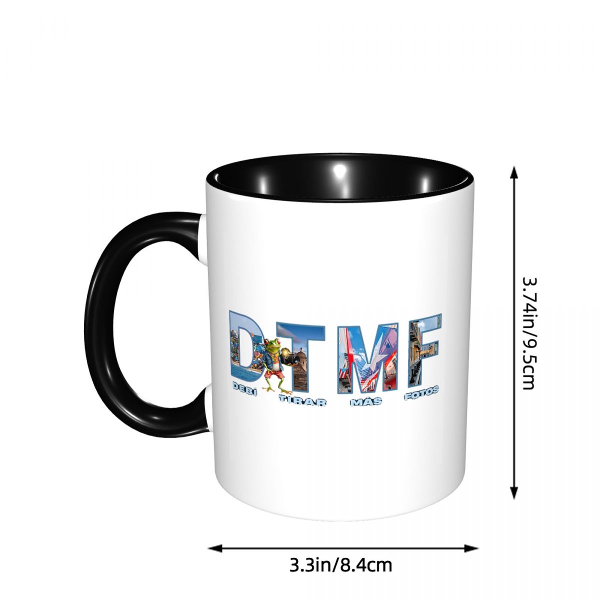 แก้วเซรามิคตลกๆ ลาย Bads Bunny - Coffee Tea Cup Foto บทวิจารณ์และราคา