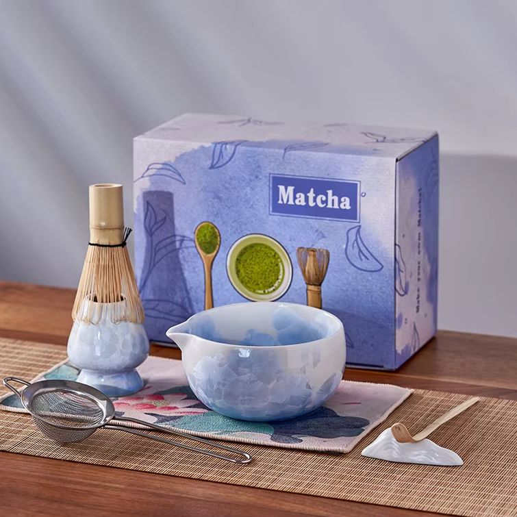 ชุดอุปกรณ์ชงชาแบบญี่ปุ่น 7 ชิ้ - Matcha Whisk Set บทวิจารณ์และราคา
