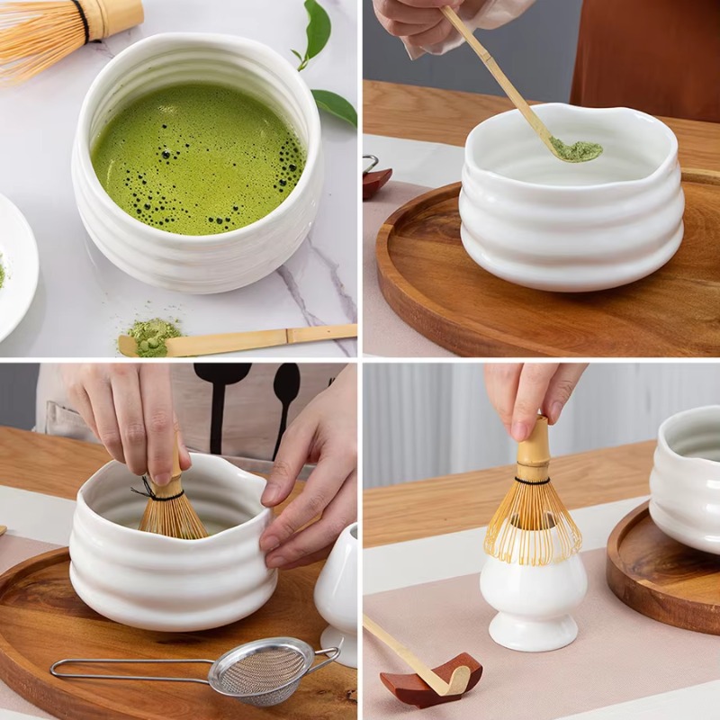 ชุดอุปกรณ์ชงชาแบบดั้งเดิม ประก - Matcha Whisk Set บทวิจารณ์และราคา
