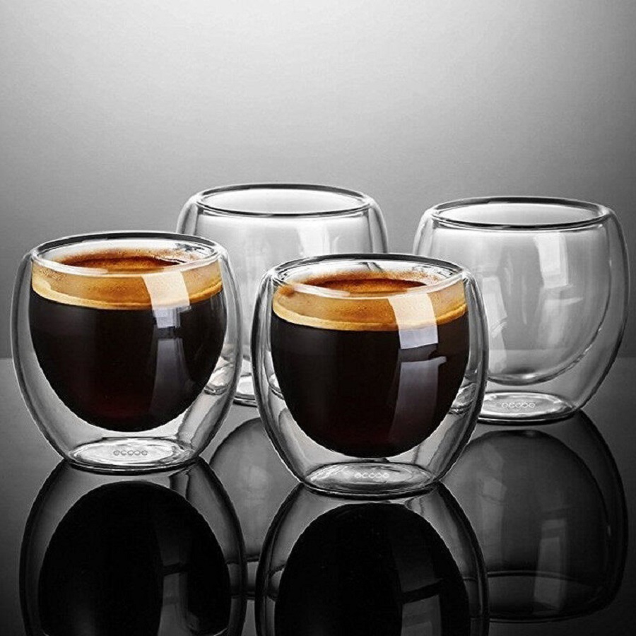 แก้วกาแฟผนังคู่แก้วแก้วผนังคู่ - Double Wall Mug บทวิจารณ์และราคา
