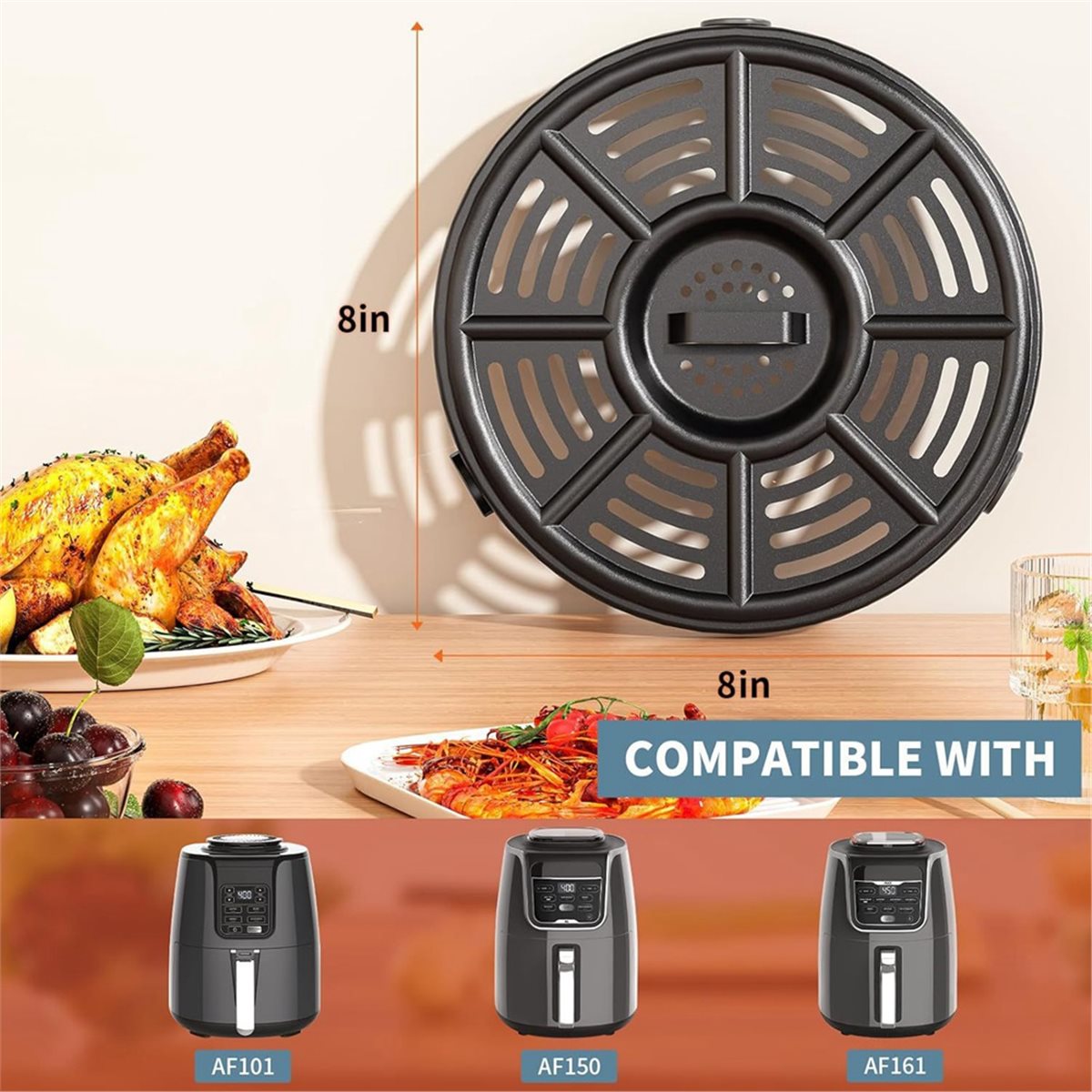 ถาดทอดไร้น้ำมัน AS62 สำหรับ Ni - Ninja Air Fryer Af101 บทวิจารณ์และราคา