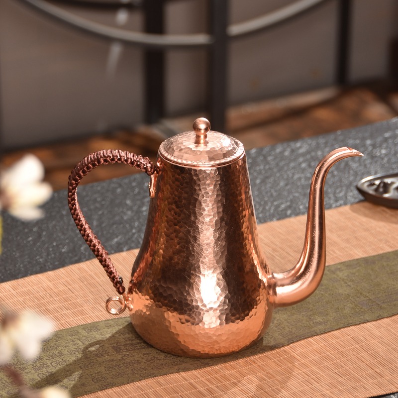 กาต้มน้ำทองแดงแท้ทรงคอห่าน งาน - Pour Over Kettle บทวิจารณ์และราคา