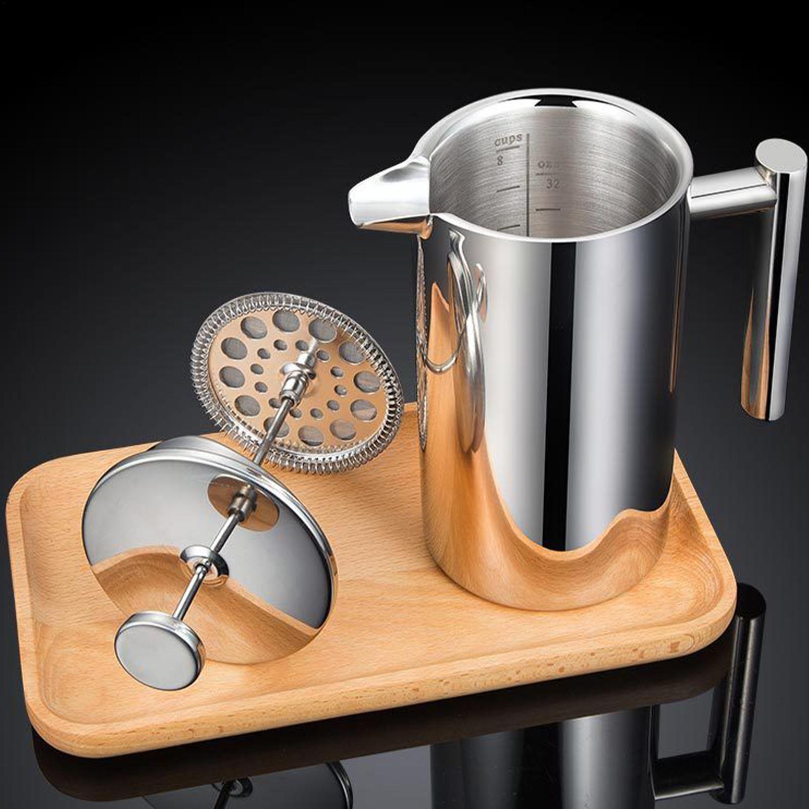 เครื่องชงกาแฟแบบกด ระบบกรอง ทน - Coffee Tea Press บทวิจารณ์และราคา