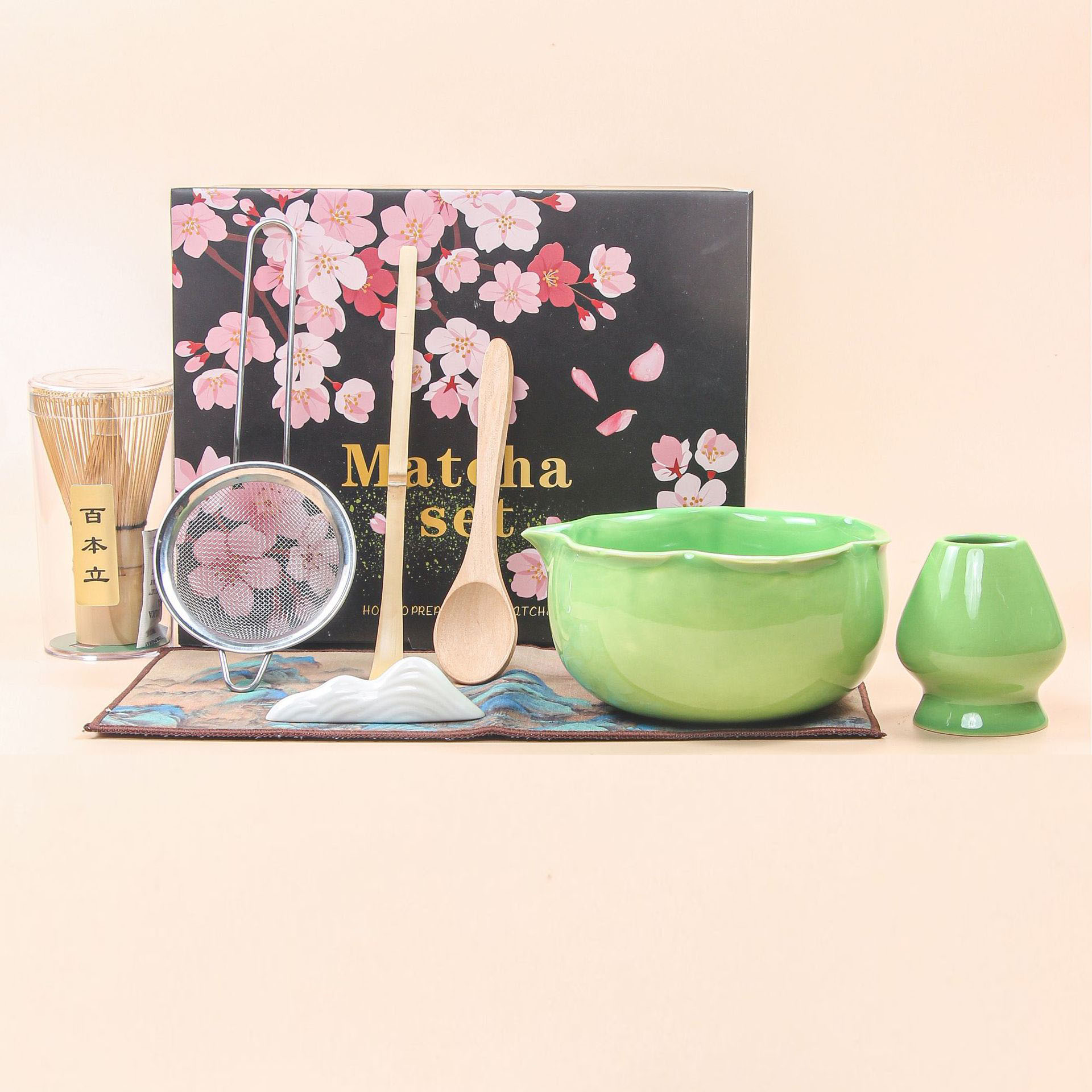 ชุดชาเขียวมัทฉะญี่ปุ่น พร้อมที - Matcha Whisk Set บทวิจารณ์และราคา
