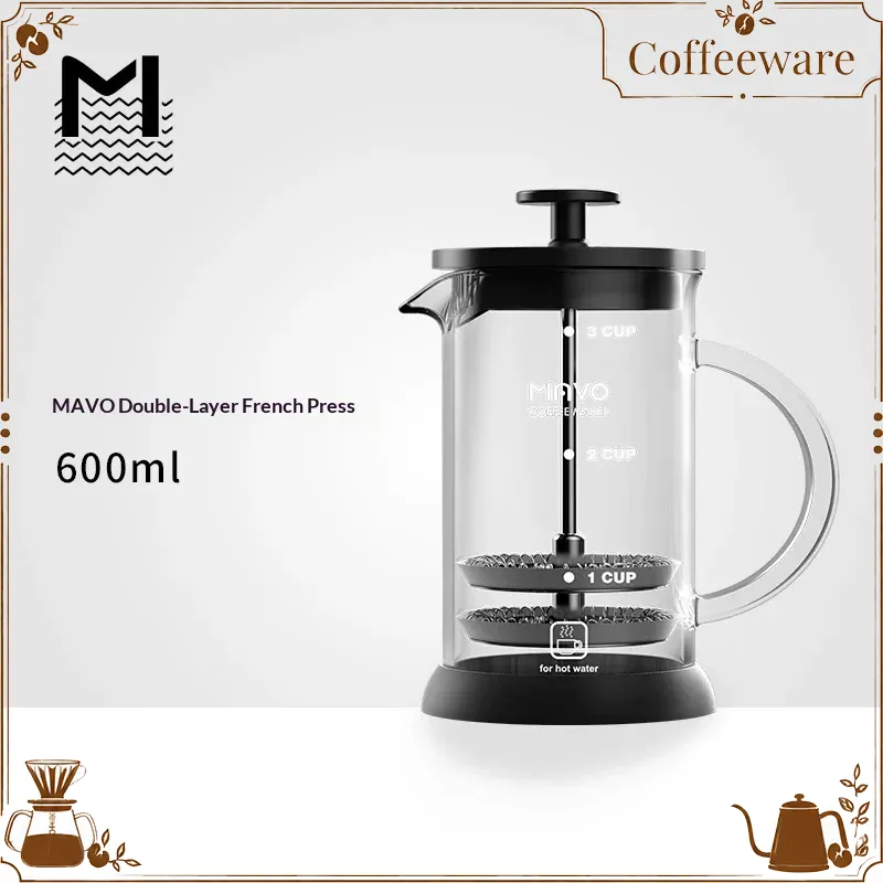 เครื่องชงกาแฟแบบเฟรนช์เพรส MAV - Coffee Tea Press บทวิจารณ์และราคา