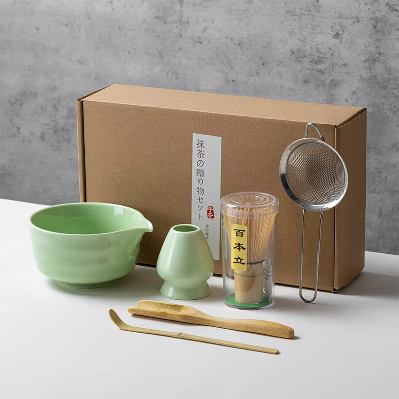 ชุดน้ำชามัทฉะสไตล์ญี่ปุ่นช้อนต - Matcha Whisk Set บทวิจารณ์และราคา
