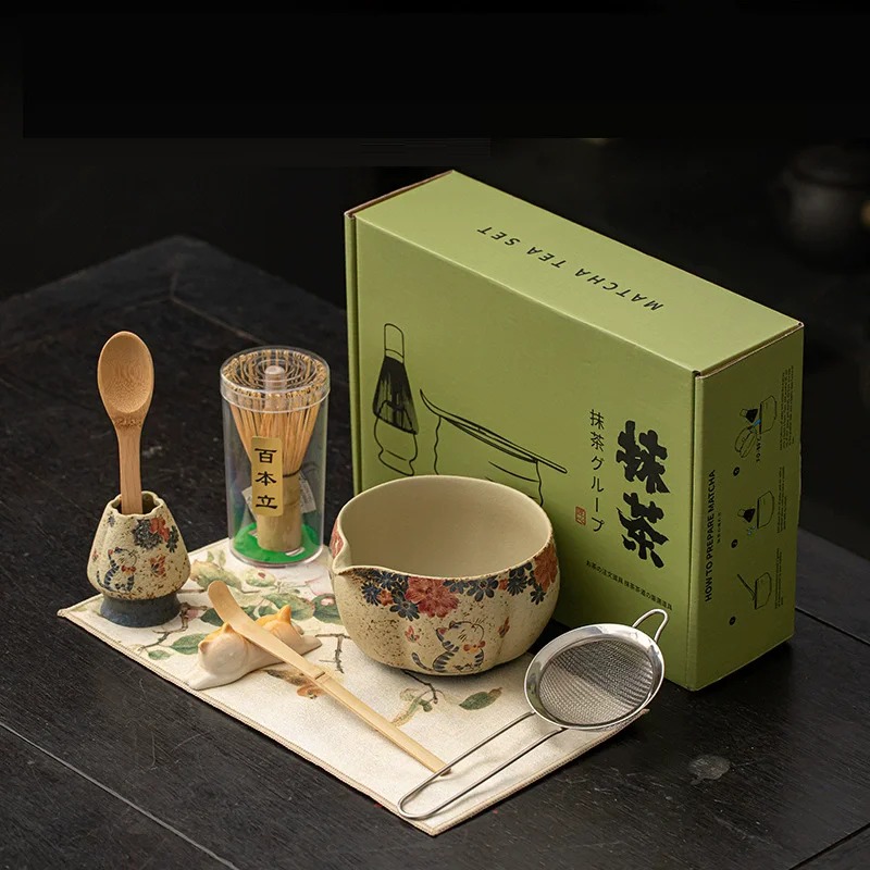 ชุดทำมัทฉะญี่ปุ่น 8 ชิ้น พร้อม - Matcha Whisk Set บทวิจารณ์และราคา