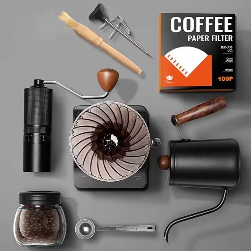 ชุดกาแฟสำหรับเดินทาง 10 ชิ้น ป - Pour Over Kettle บทวิจารณ์และราคา