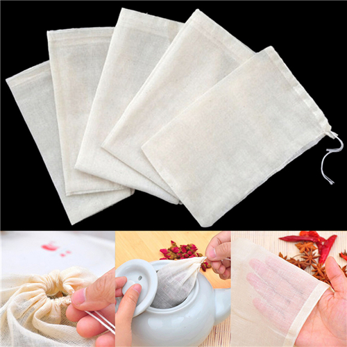 1Pc/10Pcs ผ้าฝ้ายกระเป๋า Musli - Coffee Tea Spices บทวิจารณ์และราคา